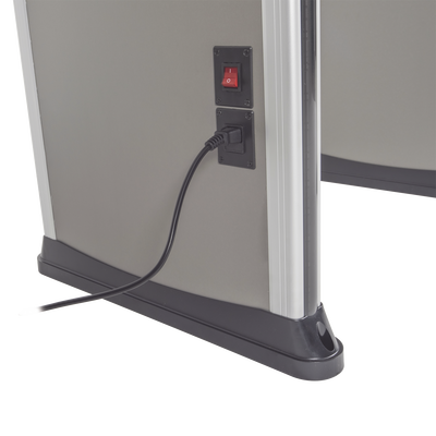Detector de metales de 6 zonas/ Modelo APMESC6/ Marca Access Pro/ Uso en Interior/ Contador de alarmas y Personas - Image 4