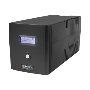 UPS 1200VA/720W Pantalla LCD Modelo: LP1200LCD/ Línea Interactiva 120Vca / 6 tomas 5-15R (4 Respaldadas) / Regulación de Voltaje / Protección RJ45