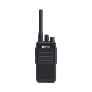 Radio Portátil Modelo: TX320 / UHF 400-470 MHz, 16 canales, 2 Watts de potencia. Comunicación Clara en su Negocio