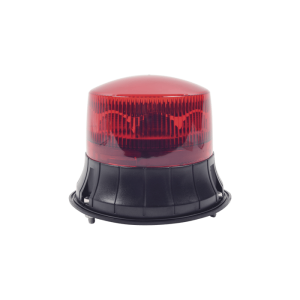 Burbuja LED giratoria color rojo, 9 LEDs, montaje permanente  XP-1535-R