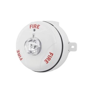 Lámpara Estroboscópica para Exterior / a 2 Hilos / Montaje en Techo / Configuración Estroboscópica Seleccionable / Color Blanco MODELO SCWK