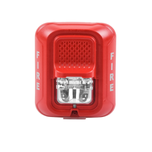 Lámpara Estroboscópica para Montaje en Pared, Color Rojo, Nivel de Candelas Seleccionable, Nuevo Diseño Moderno y Elegante y Menor Consumo de Corriente MODELO SR-L SYSTEM