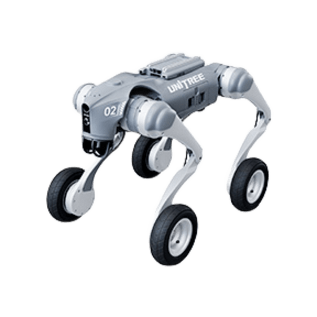 Perro Robot Biónico Para Inspección / Inteligencia Artificial / Reconocimiento De Humanos / Incluye 1 Control Remoto / Tareas Programadas / Cámara Integrada / MODELO GO2W