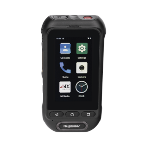 **RugGear PoC LTE Radio, IP68 Waterproof, 3″ Touchscreen, Compatible with NXRadio and TASSTA**